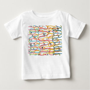 Camiseta Para Bebê Gritos