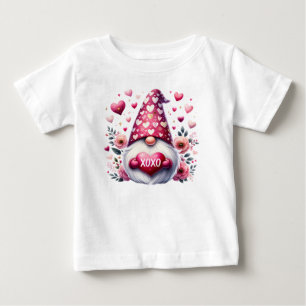 Camiseta Para Bebê Gronmes Barbudo enviando X's e 0's para obter SEU