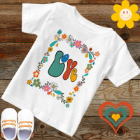 Groovy Baby LOVE floresce 70 anos inspirado