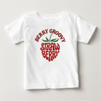 Groovy Strawberry Retro 70s Vibes