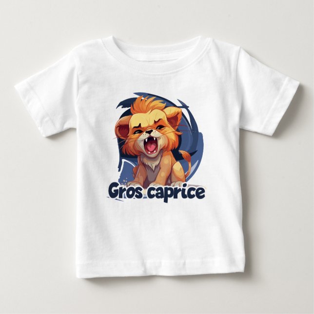 Camiseta Para Bebê Gros caprice (Frente)