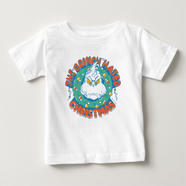 Camiseta Para Bebê Grpolegadas odiava o Natal (Frente)