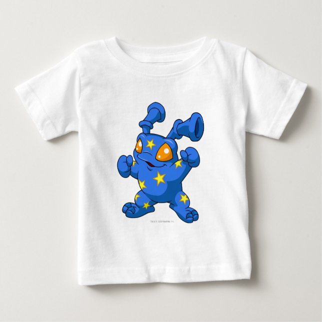 Camiseta Para Bebê Grundo Starry (Frente)
