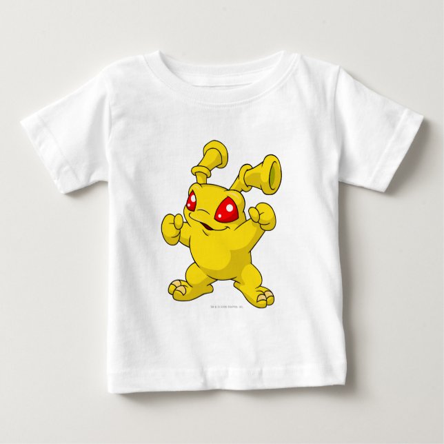 Camiseta Para Bebê Grundo Yellow (Frente)