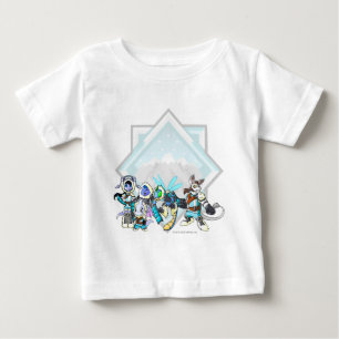 Camiseta Para Bebê Grupo da montanha do terror da equipe