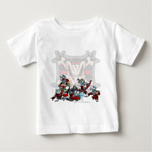 Camiseta Para Bebê Grupo de ilha de Krawk da equipe