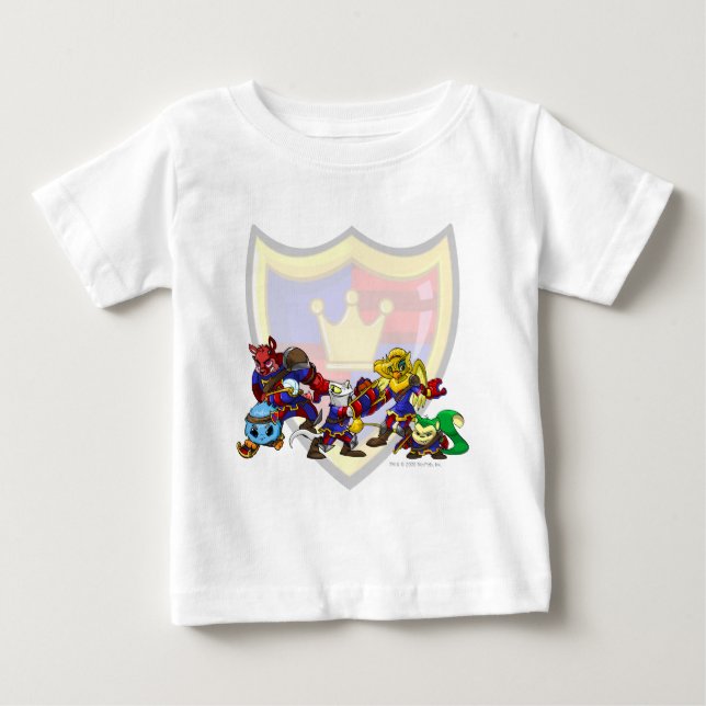 Camiseta Para Bebê Grupo de Meridell (Frente)