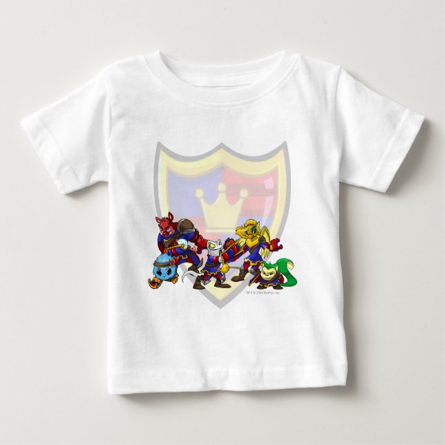 Camiseta Para Bebê Grupo de Meridell (Frente)