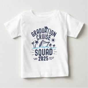 Camiseta Para Bebê Grupo de Viagem de Formando Esquadrão de Cruzament