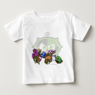 Camiseta Para Bebê Grupo do lago Kiko da equipe