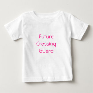 Camiseta Para Bebê Guarda de cruzamento futura