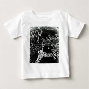 Camiseta Para Bebê guardião da neve do iaie