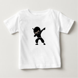 Camiseta Para Bebê Guerreiro Ninja