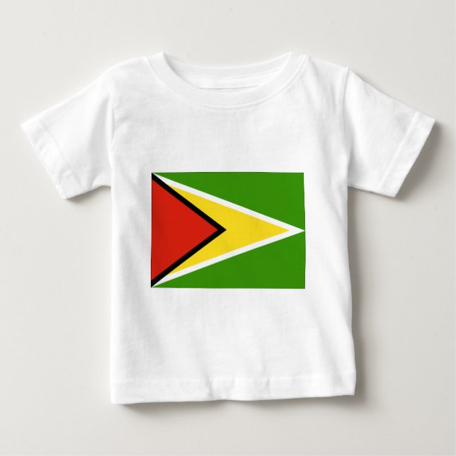 Camiseta Para Bebê Guiana (Frente)