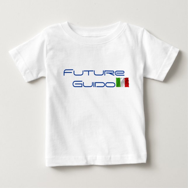 Camiseta Para Bebê Guido futuro (Frente)