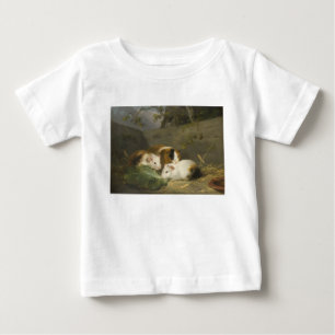 Camiseta Para Bebê Guiné Pigs (por George Morland)
