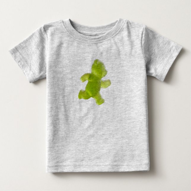 Camiseta Para Bebê Gummy Bear on the Run - Sweet & Cool Baby Bodysuit (Frente)