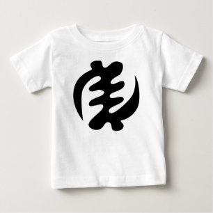 Camiseta Para Bebê Gye Nyame Deus é Símbolo de Adinkra Supremo