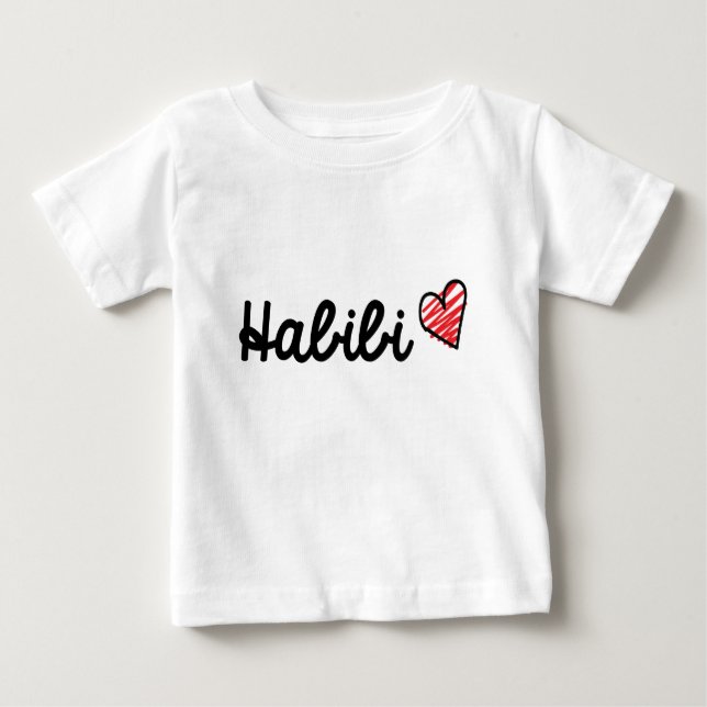 Camiseta Para Bebê Habib2i (Frente)