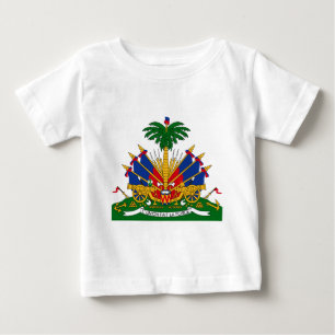 Camiseta Para Bebê haiti emblem