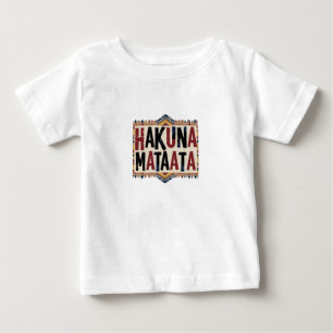 Camiseta Para Bebê Hakuna Matata