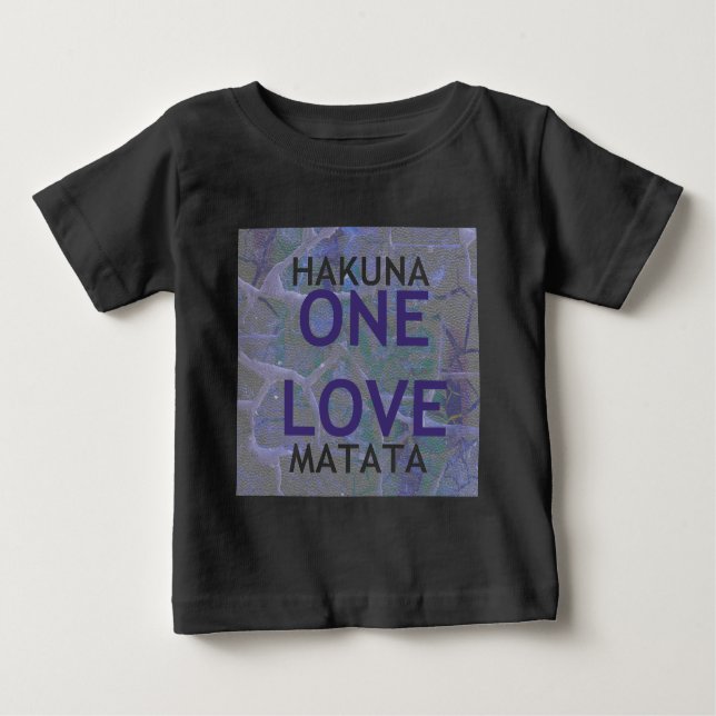 CAMISETA PARA BEBÊ HAKUNA MATATA (Frente)