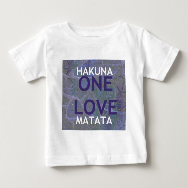 CAMISETA PARA BEBÊ HAKUNA MATATA (Frente)