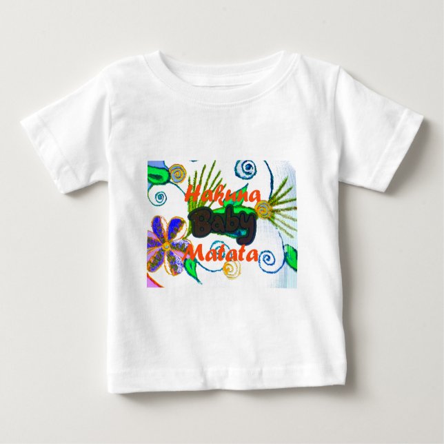 Camiseta Para Bebê Hakuna Matata Baby.png (Frente)