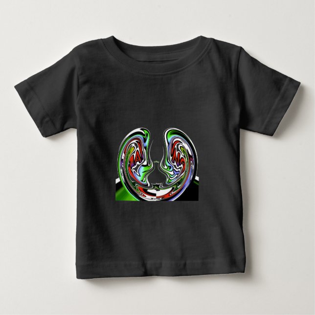 Camiseta Para Bebê Hakuna Matata - Cores de presentes Engraçados (Frente)