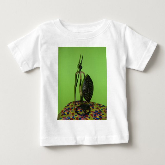 Camiseta Para Bebê Hakuna Matata Kenya Maasai.JPG (Frente)