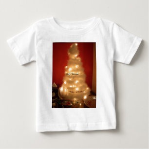 Camiseta Para Bebê Hakuna Matata Merry Christmas white