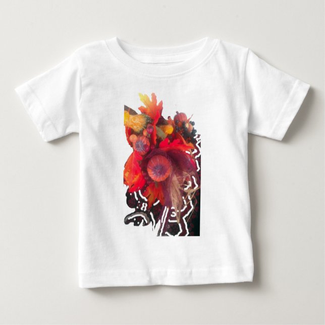 Camiseta Para Bebê Hakuna Matata Pumkin especial do Gift Fruta Basket (Frente)