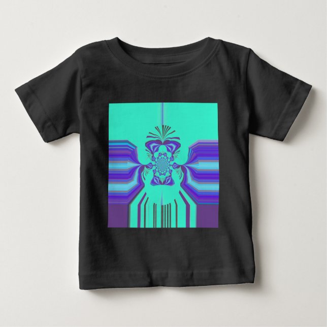 Camiseta Para Bebê Hakuna Matata Roxo (Frente)
