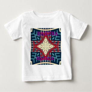 Camiseta Para Bebê Hakuna Matata Text Hope Abstrato