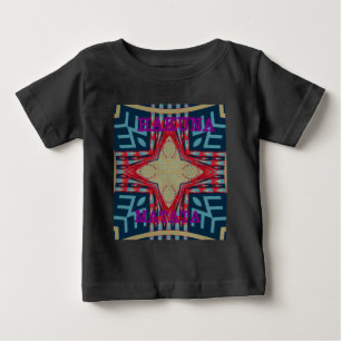 Camiseta Para Bebê Hakuna Matata Text Hope Abstrato