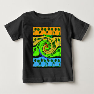 Camiseta Para Bebê Hakuna Matata Tsunami Amor Cores de Ondas.png