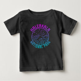 Camiseta Para Bebê Haleakala National Park Hawaii EUA Gradient