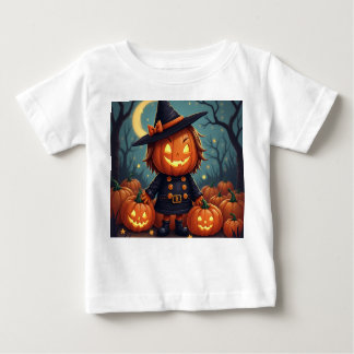 Camiseta Para Bebê Halloween