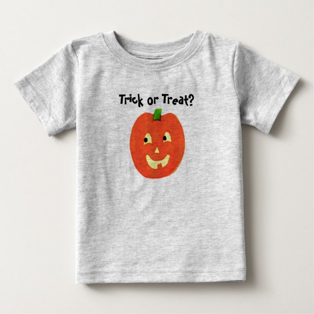 Camiseta Para Bebê Halloween (Frente)