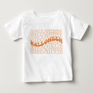 Camiseta Para Bebê Halloween
