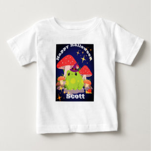 Camiseta Para Bebê Halloween