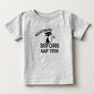 Camiseta Para Bebê Halloween Black Cat Baby Fine Jersey T Shirt
