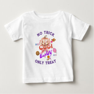 Camiseta Para Bebê Halloween Colors