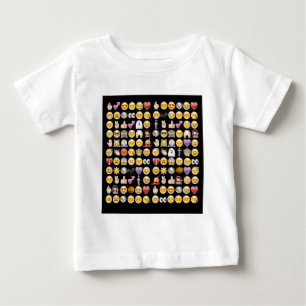 Camiseta Para Bebê halloween emoji