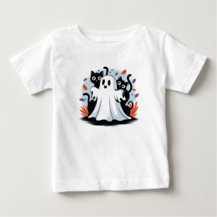 Camiseta Para Bebê Halloween Night Prowl
