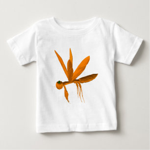 Camiseta Para Bebê Halloween Rezando Mantis