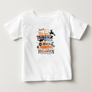 Camiseta Para Bebê Halloween Todler