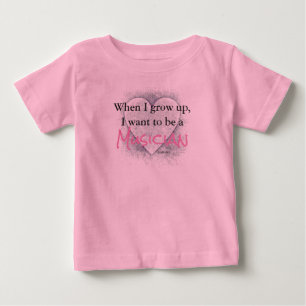 Camiseta Para Bebê HAMbyWG - Romper, T-shirt, Snap T - Músico