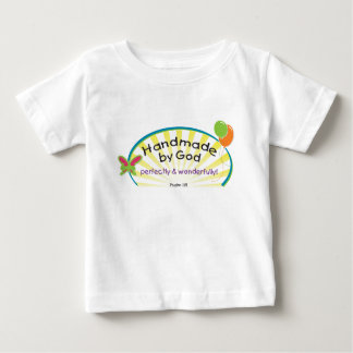 Camiseta Para Bebê Handmade pelo deus!
