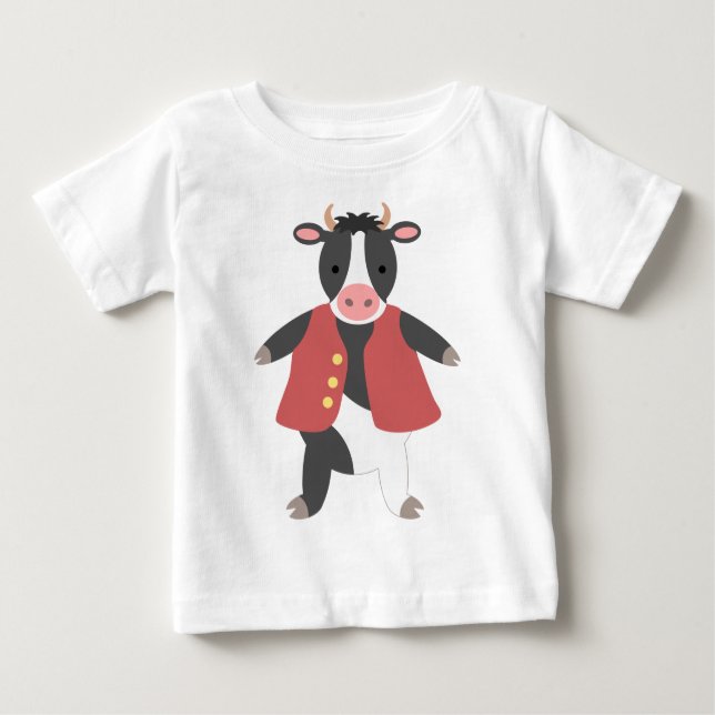 Camiseta Para Bebê Hans Bull (Frente)